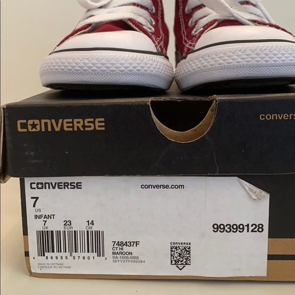 CONVERSE INFANT HI TOPS - Picture 2 of 8